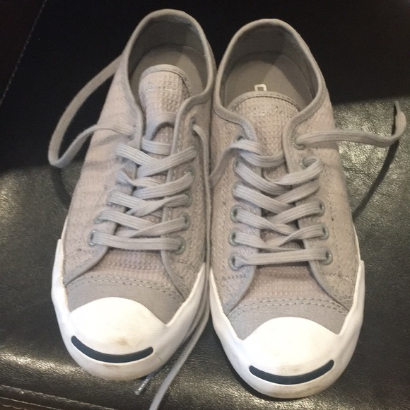 Converse Jack Purcell Grey Sz 6 - Picture 1 of 7